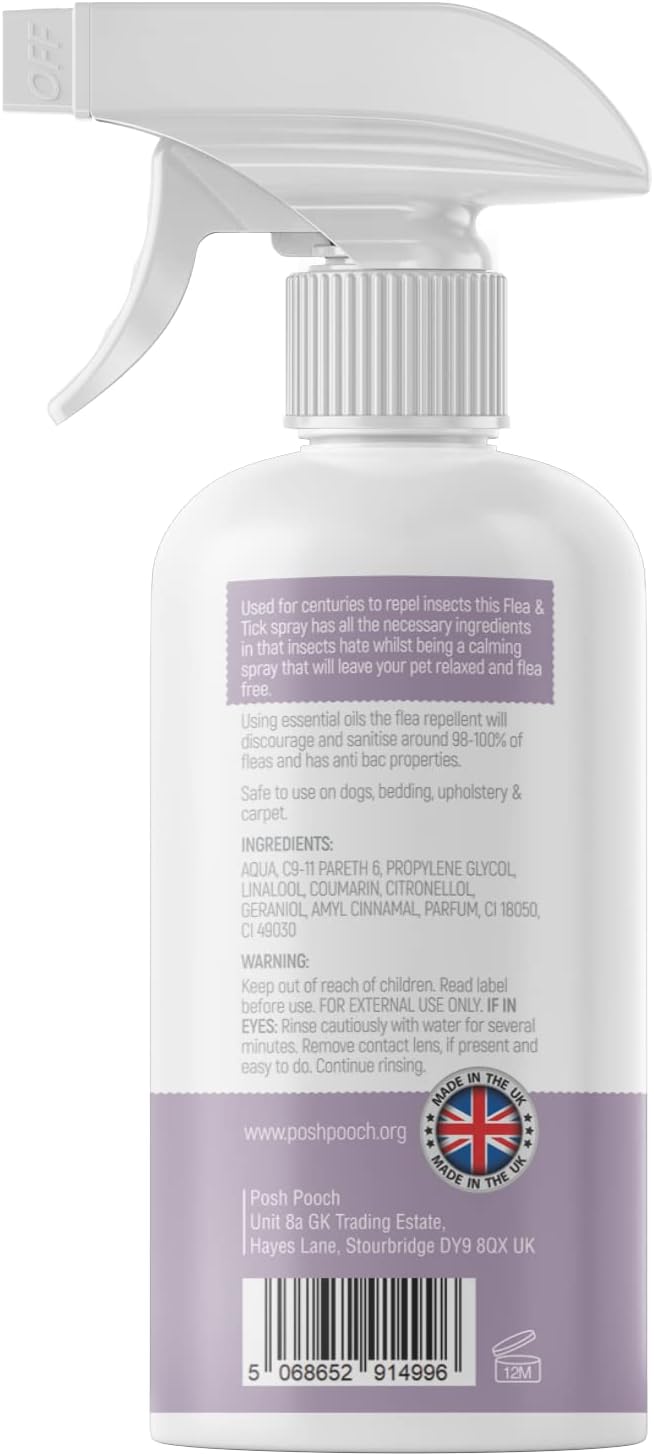 Flea and Tick Repellant Prevention Spray For Dogs