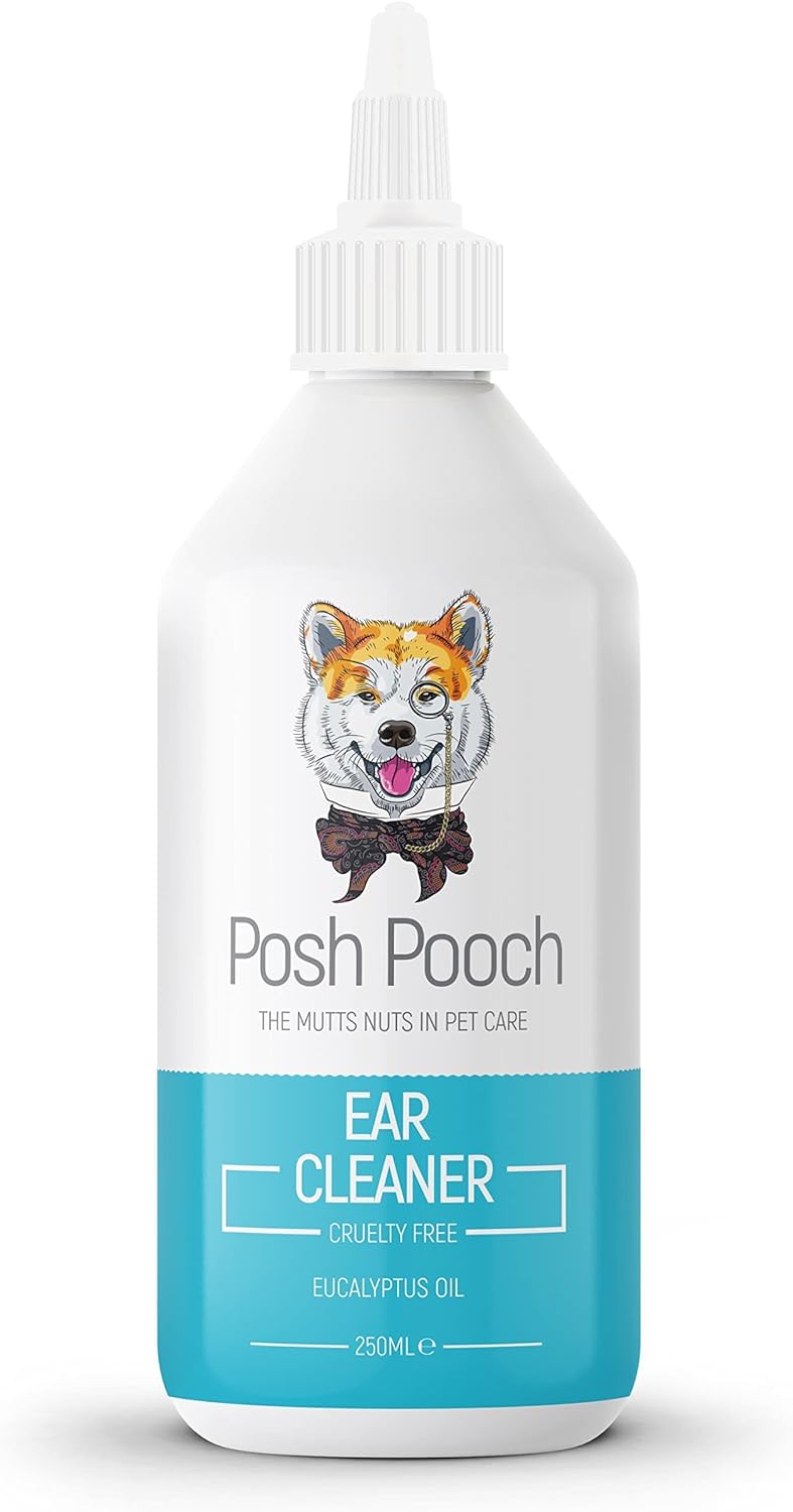 Ear Cleaner For Dogs Eliminates Head Shaking, Discharge & Smell