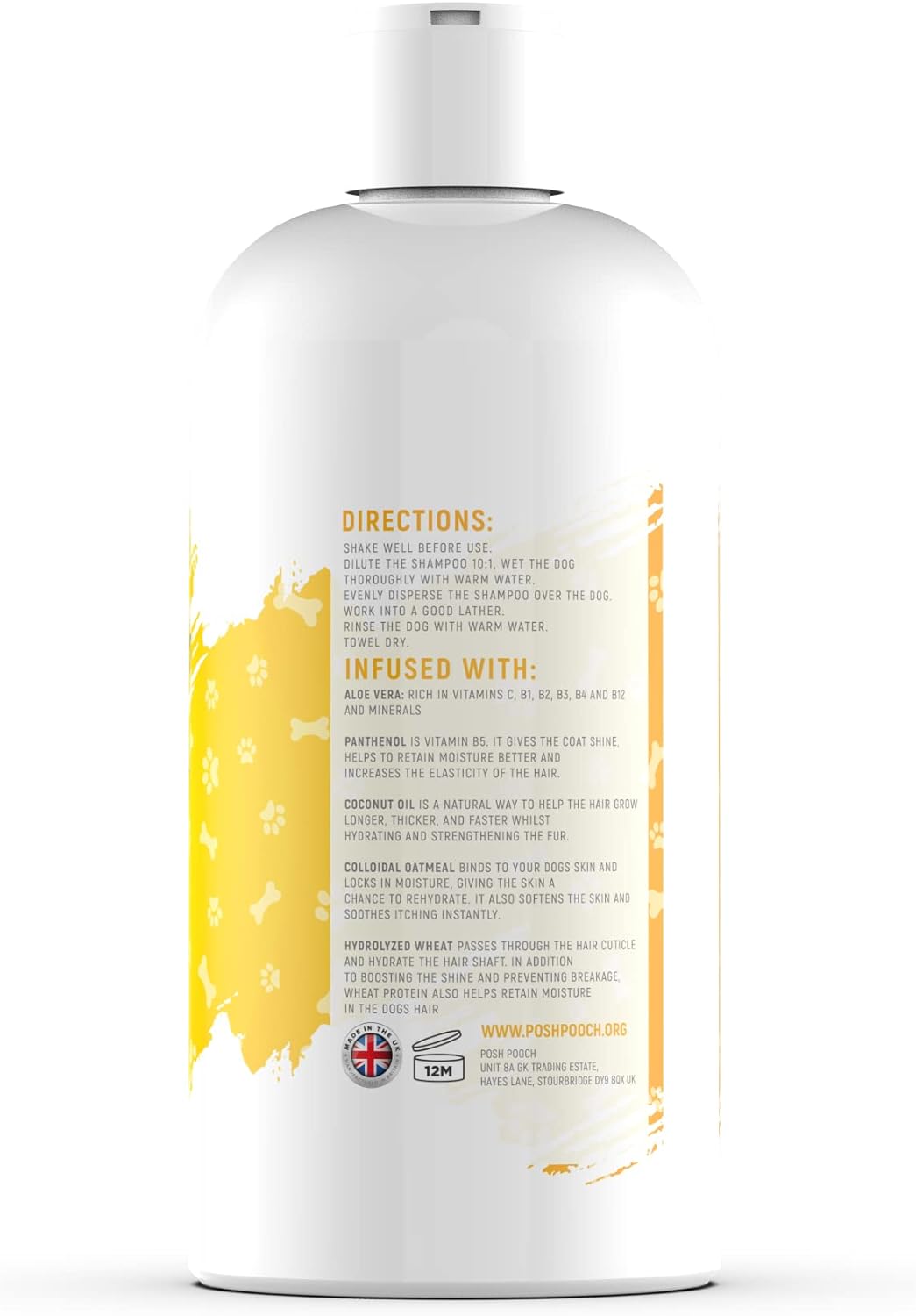 Itchy Dog Shampoo - Soothes Moisturises Dry Skin