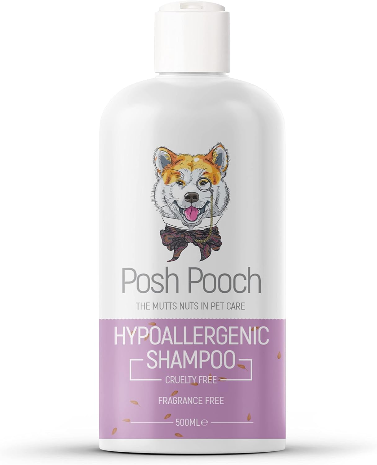 Hypoallergenic Fragrance Free Dog Shampoo With Pro Vitamin B5