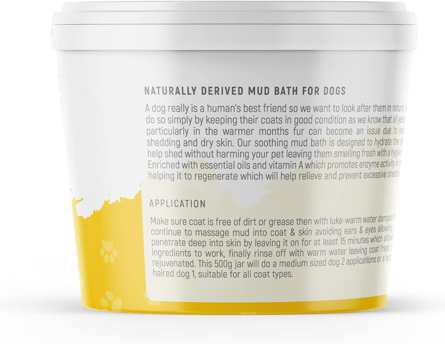 Soothing Mud Wash For Dogs | Enriched Vitamins, Natural Detoxing Spa Treatment
