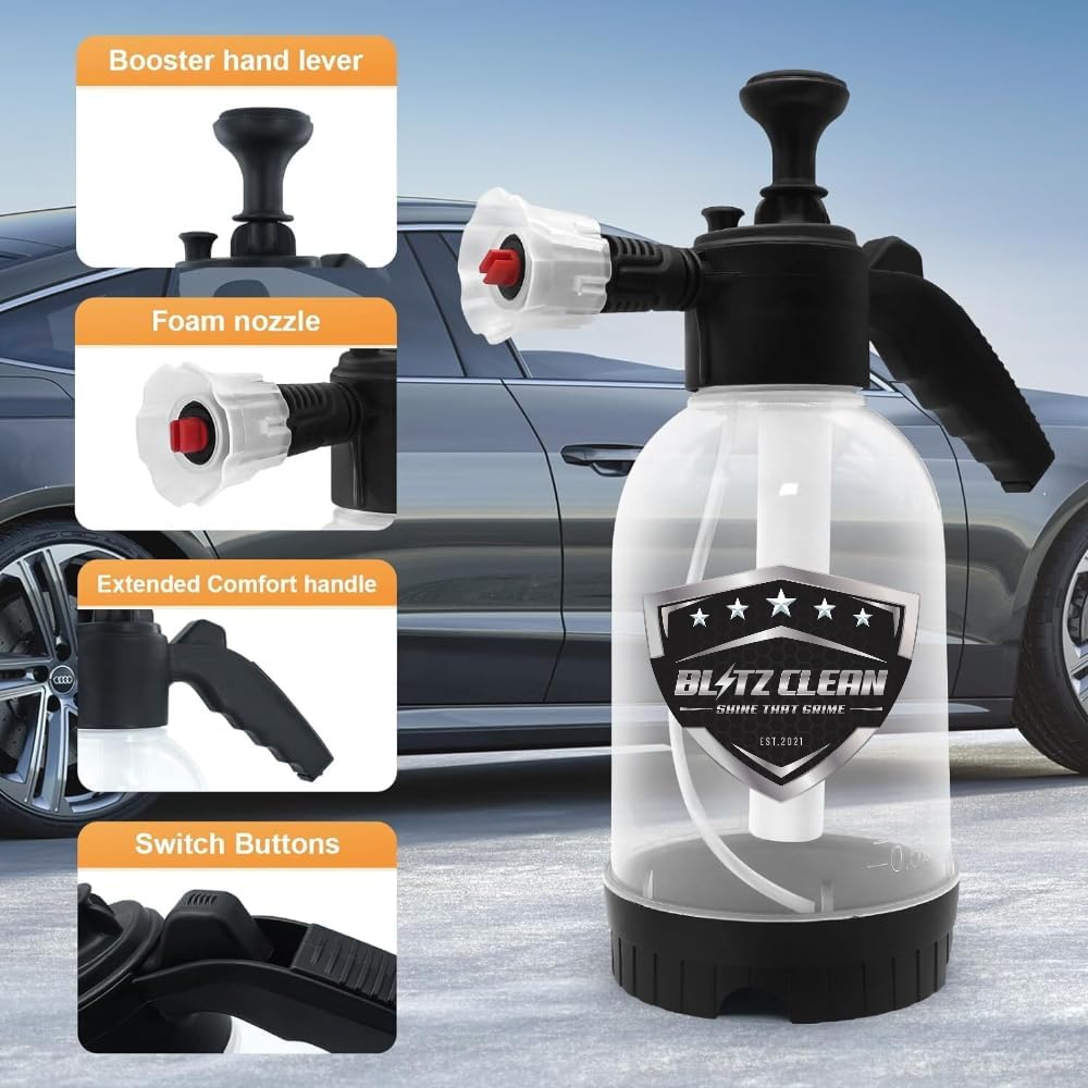 Pump up Snow Foam Sprayer Snow Foam Cannon Gun