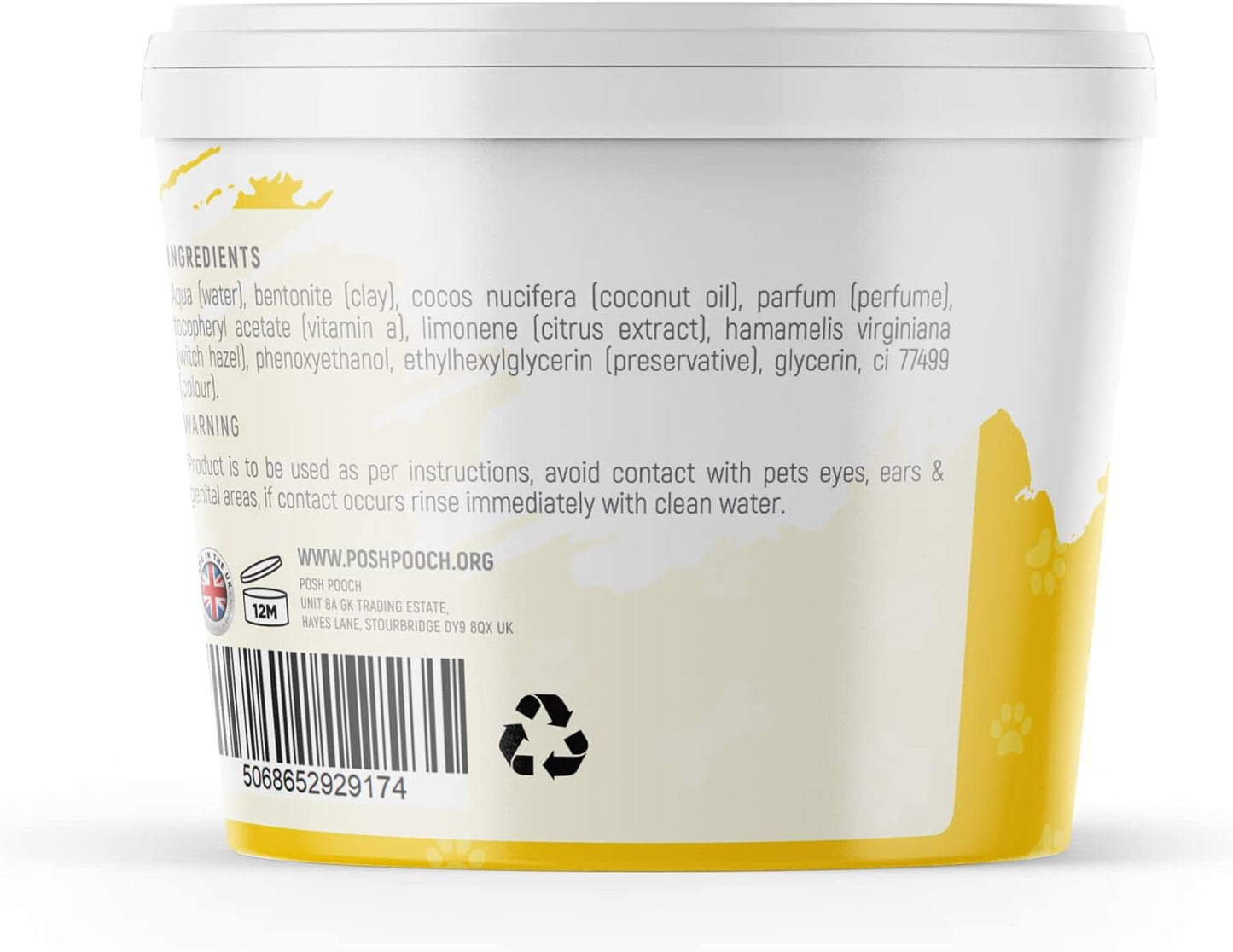 Soothing Mud Wash For Dogs | Enriched Vitamins, Natural Detoxing Spa Treatment