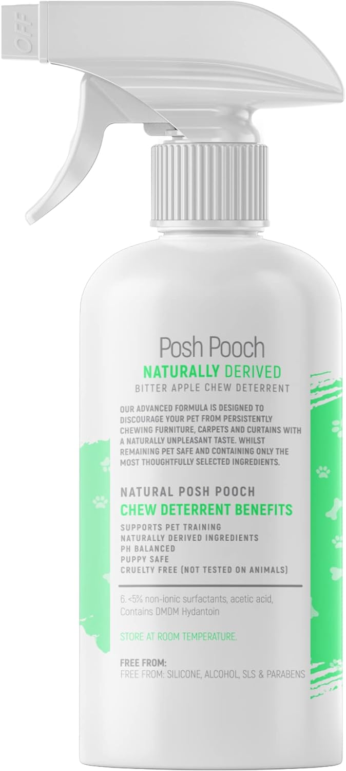 Posh Pooch Anti Chew 500ml Bitter Apple Spray