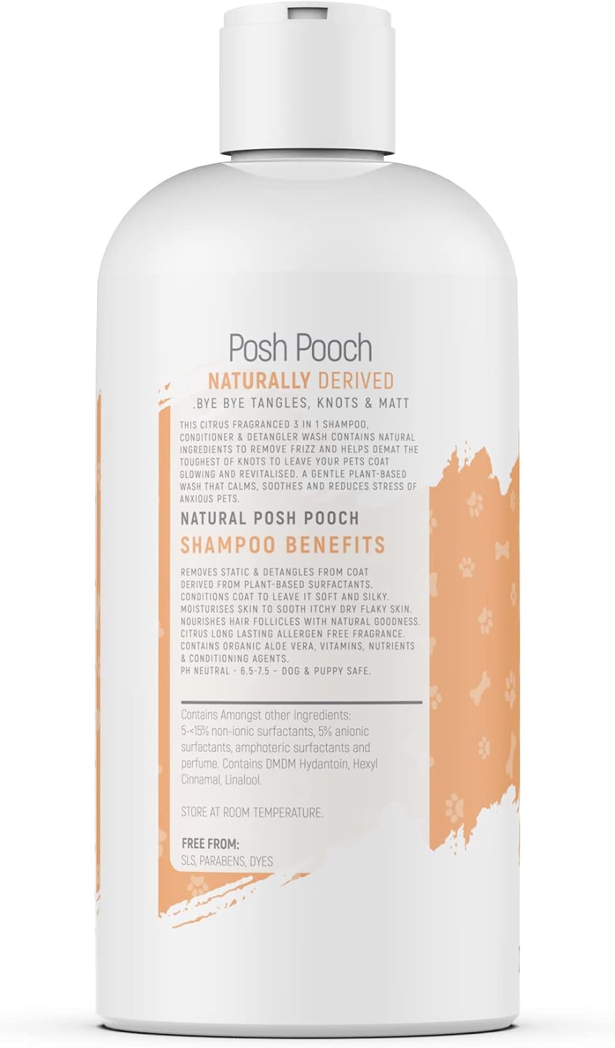 Detangling Dog Shampoo Knot Removing Shampoo