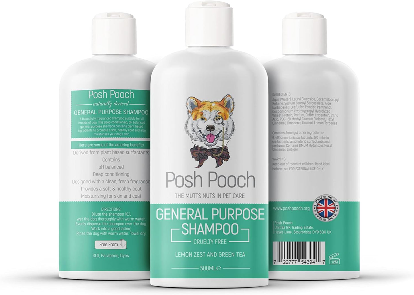 Shampoo & Conditioner Lemon Zest & Green Tea