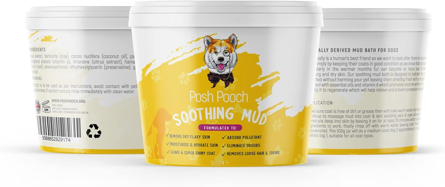 Soothing Mud Wash For Dogs | Enriched Vitamins, Natural Detoxing Spa Treatment