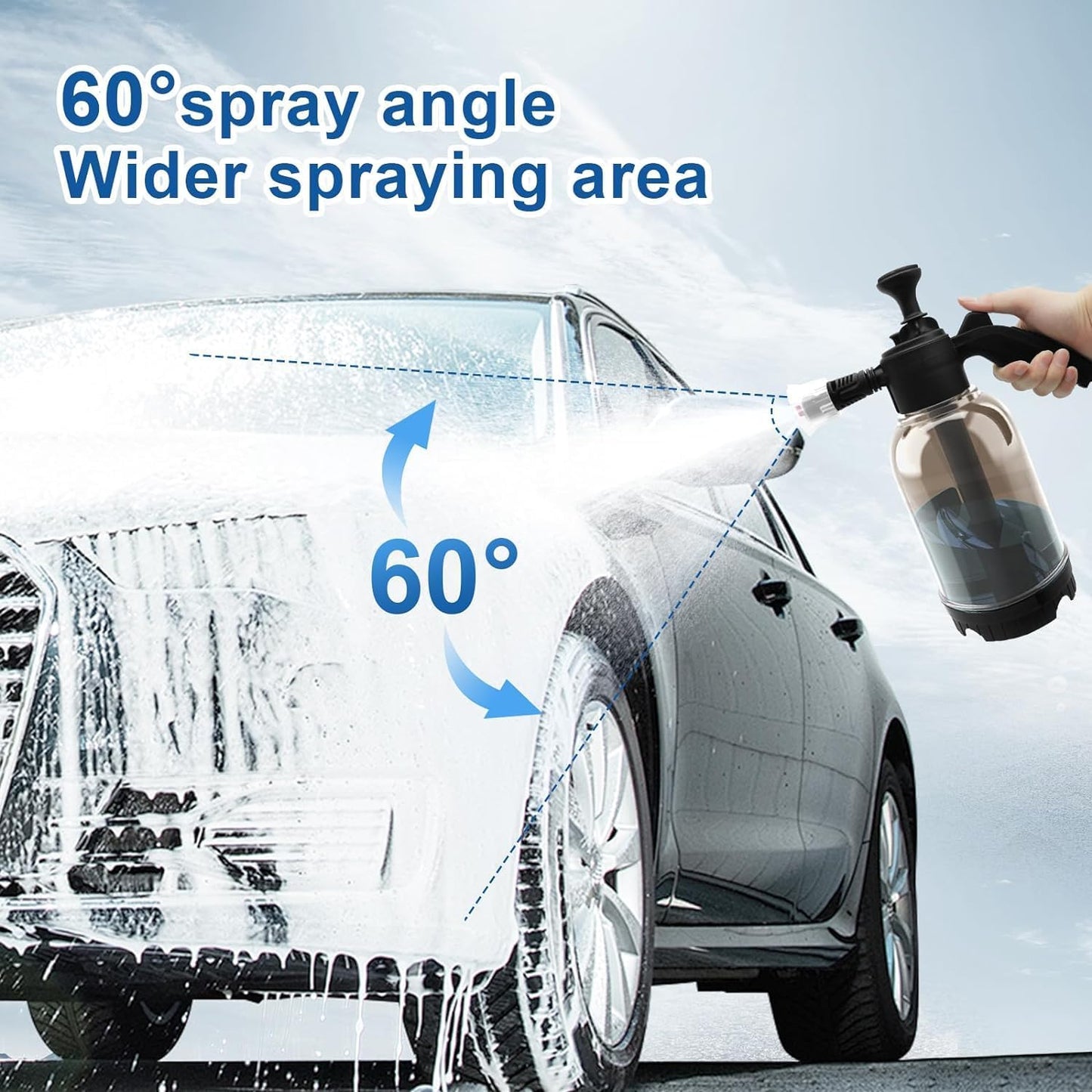 Pump up Snow Foam Sprayer Snow Foam Cannon Gun