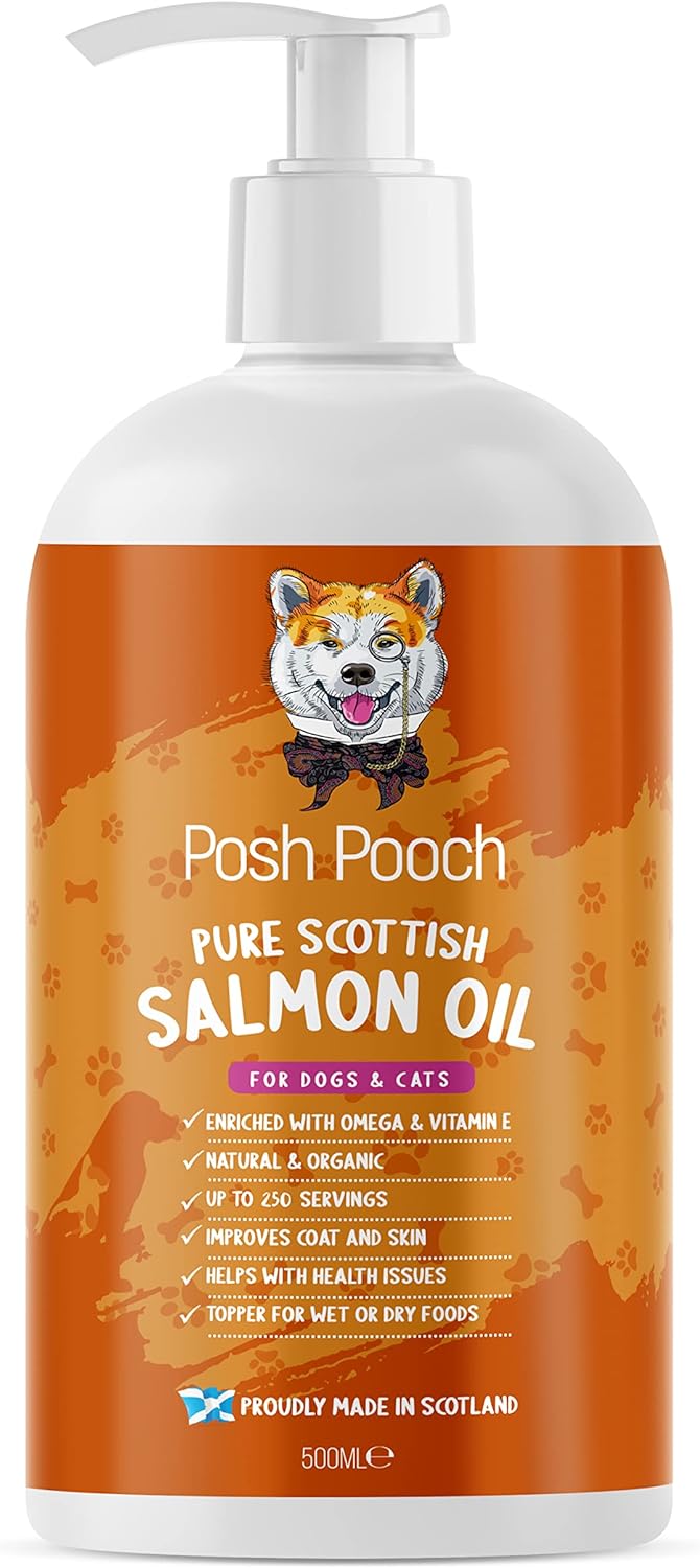 500ml Pure Salmon Oil Omega 3, 6 & 9 With Vitamin E