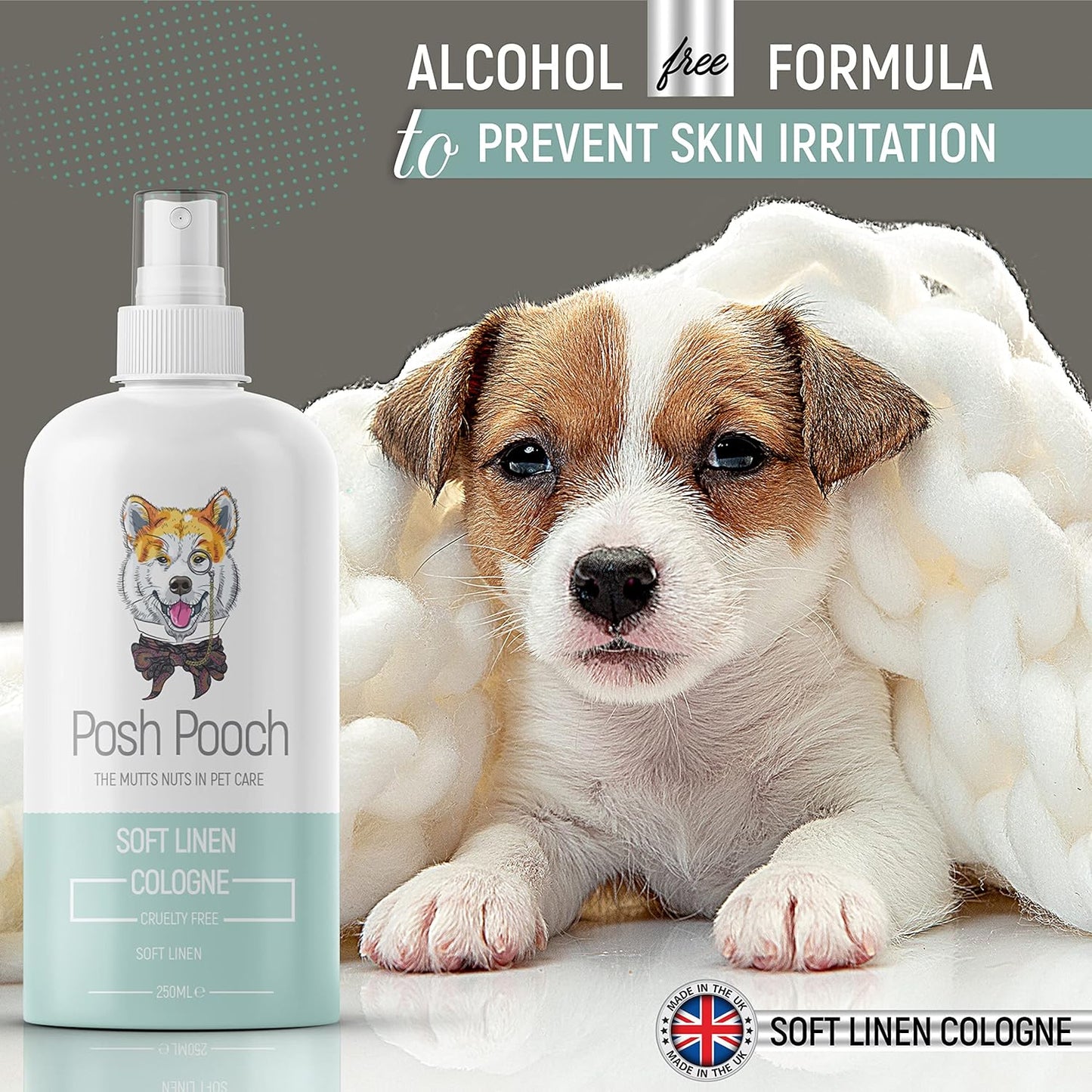 Soft Linen Cologne Perfume Allergen Free Spray