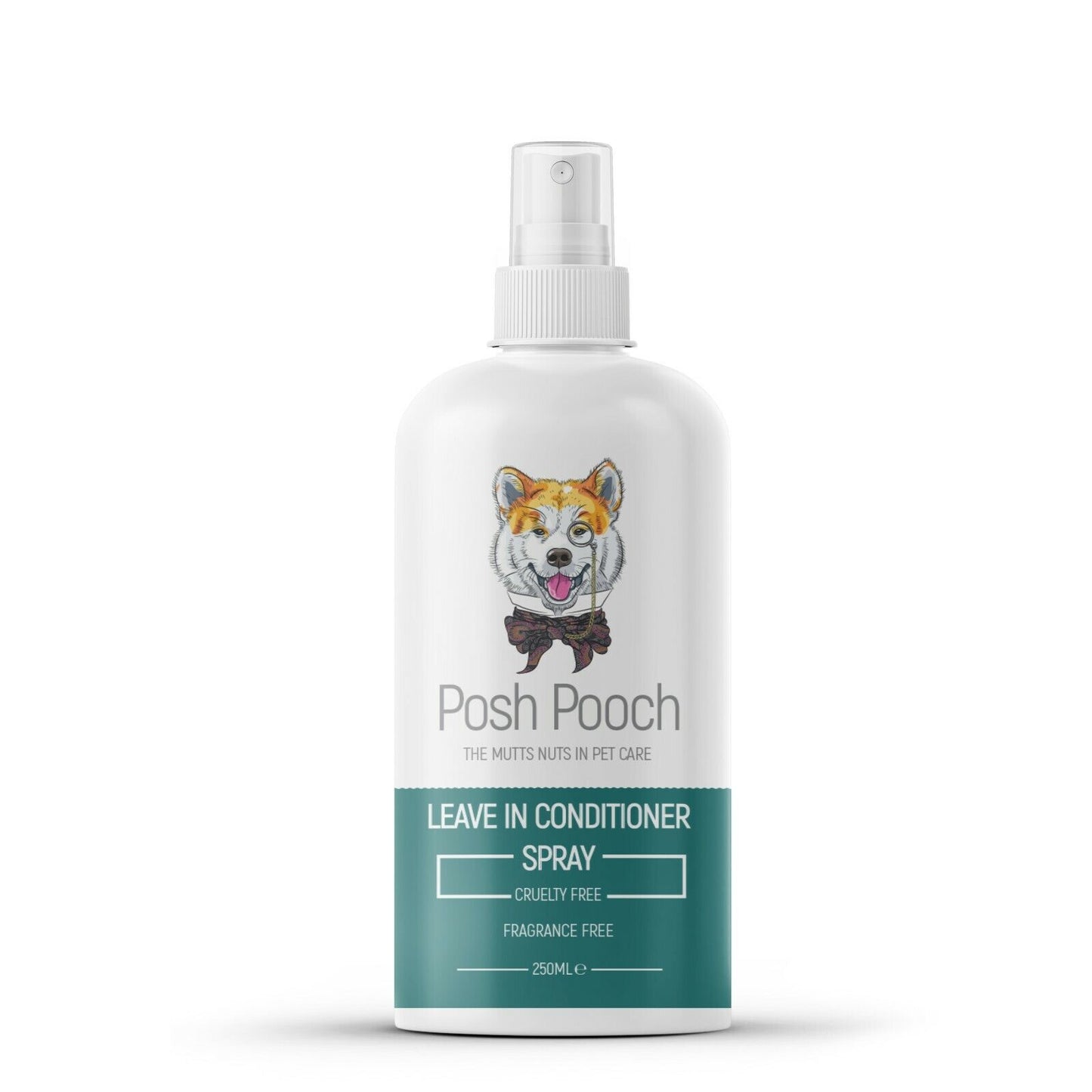 Dog Conditioner Leave in Spray, Fragrance Free 2 in 1 Moisturising, Detangling Spray