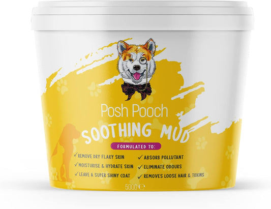 Soothing Mud Wash For Dogs | Enriched Vitamins, Natural Detoxing Spa Treatment