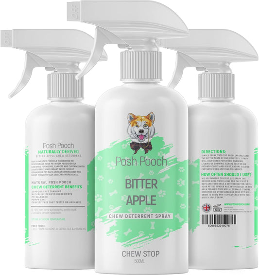 Posh Pooch Anti Chew 500ml Bitter Apple Spray