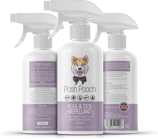 Flea and Tick Repellant Prevention Spray For Dogs
