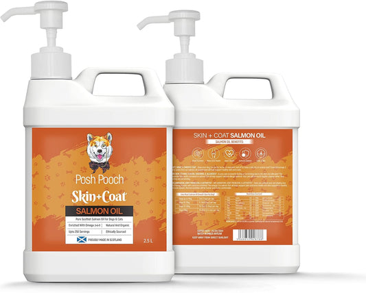 2.5 Litre Pure Salmon Oil Omega 3, 6 & 9 With Vitamin E