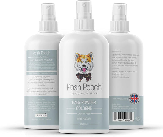 Baby Powder Cologne For Dogs & Puppies