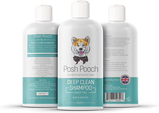 Deep Clean Dog Shampoo & Conditioner | 3 in 1 Cleaning, Deodorising & Moisturising